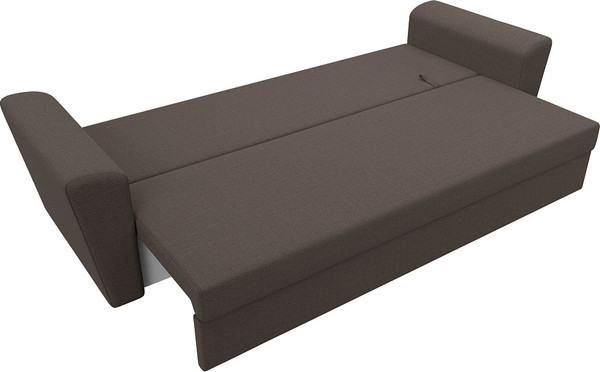 Изображение товара Диван Лига Диванов Амстердам Лайт / 121133 (рогожка амур коричневый)