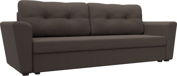 Изображение товара Диван Лига Диванов Амстердам Лайт / 121133 (рогожка амур коричневый)