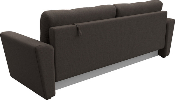 Изображение товара Диван Лига Диванов Амстердам Лайт / 121133 (рогожка амур коричневый)