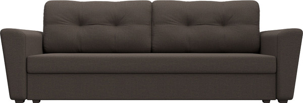 Изображение товара Диван Лига Диванов Амстердам Лайт / 121133 (рогожка амур коричневый)