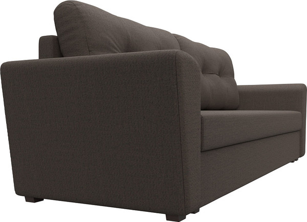 Изображение товара Диван Лига Диванов Амстердам Лайт / 121133 (рогожка амур коричневый)