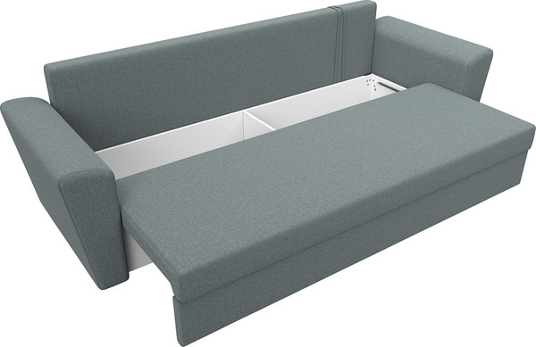 Изображение товара Диван Лига Диванов Амстердам Лайт / 121134 (рогожка амур серый)