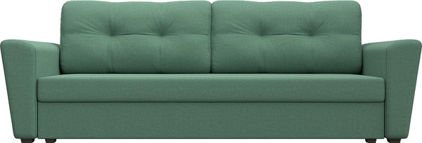 Изображение товара Диван Лига Диванов Амстердам Лайт / 121136 (рогожка амур зеленый)