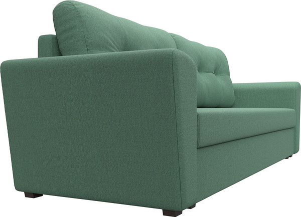 Изображение товара Диван Лига Диванов Амстердам Лайт / 121136 (рогожка амур зеленый)