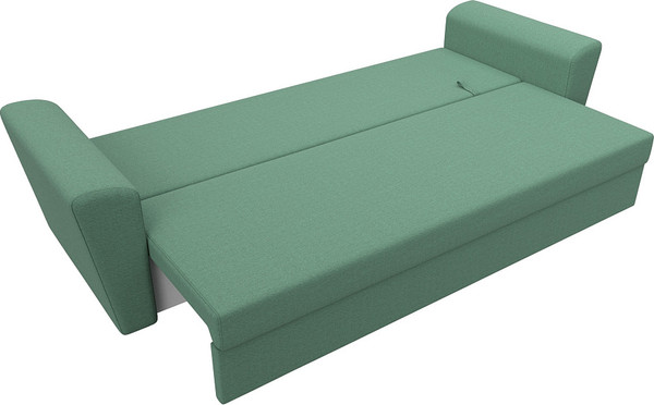 Изображение товара Диван Лига Диванов Амстердам Лайт / 121136 (рогожка амур зеленый)