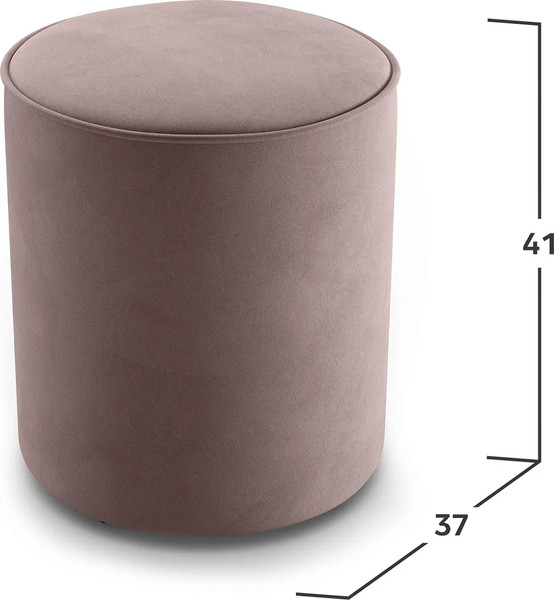 Изображение товара Пуф Mio Tesoro 132 (светло-коричневый Velutto 06)