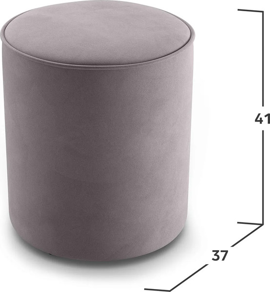 Изображение товара Пуф Mio Tesoro 132 (серый Velutto 08)