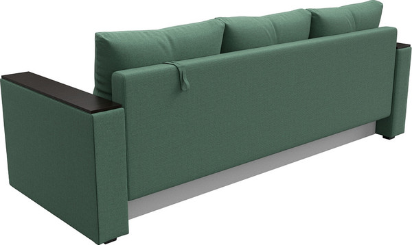 Изображение товара Диван Лига Диванов Атланта без стола / 126170 (рогожка амур зеленый)