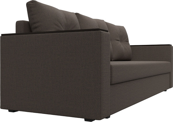 Изображение товара Диван Лига Диванов Атланта без стола / 126171 (рогожка амур коричневый)