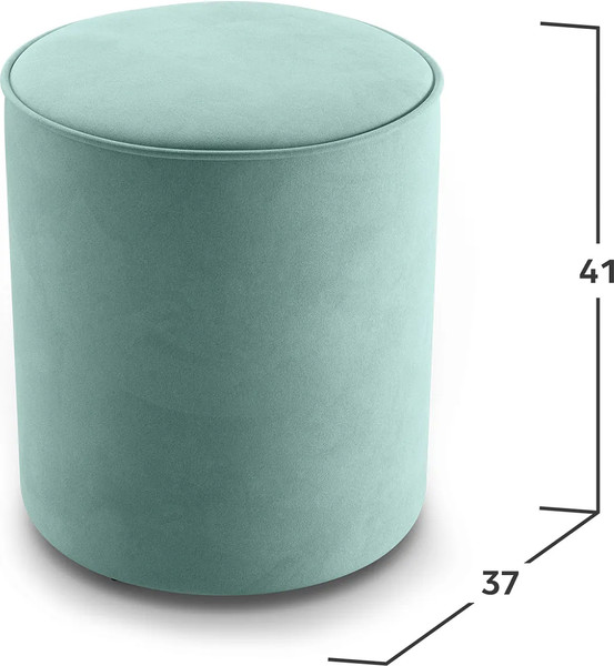 Изображение товара Пуф Mio Tesoro 132 (светло-зеленый Velutto 14)