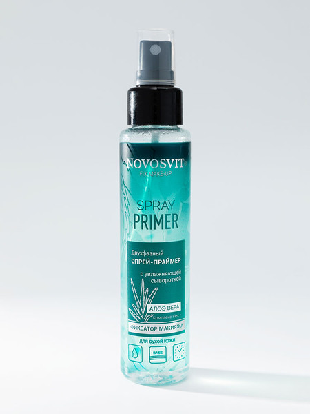 Изображение товара Спрей для лица Novosvit Двухфазный с увлажняющей сывороткой Алоэ Вера (100мл)