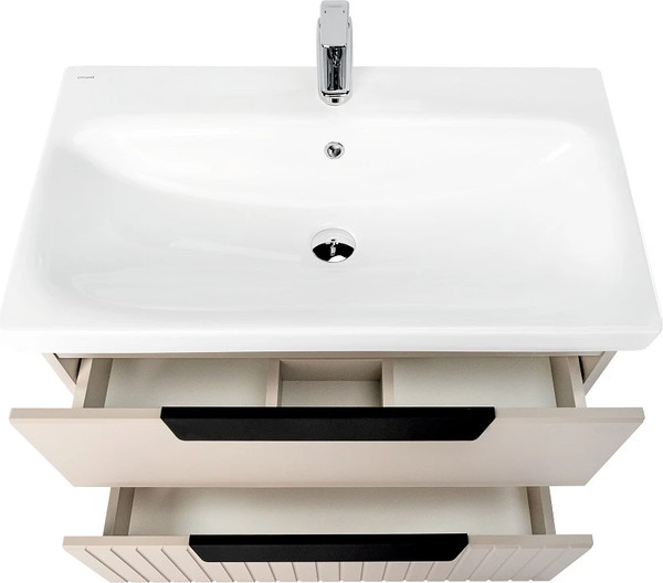 Изображение товара Тумба под умывальник Viant Сицилия Moduo 80 / VSIC80MDCAP-T2YP