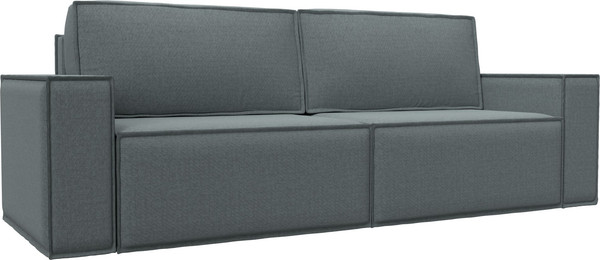 Изображение товара Диван Лига Диванов Куба Лайт / 129435 (рогожка амур 07 серый)