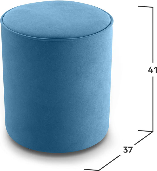 Изображение товара Пуф Mio Tesoro 132 (синий Velutto 47)