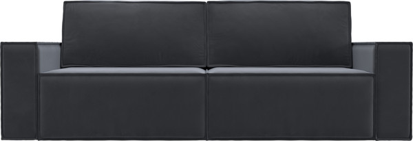 Изображение товара Диван Лига Диванов Куба Лайт / 129441 (велюр Seven 17 серый)