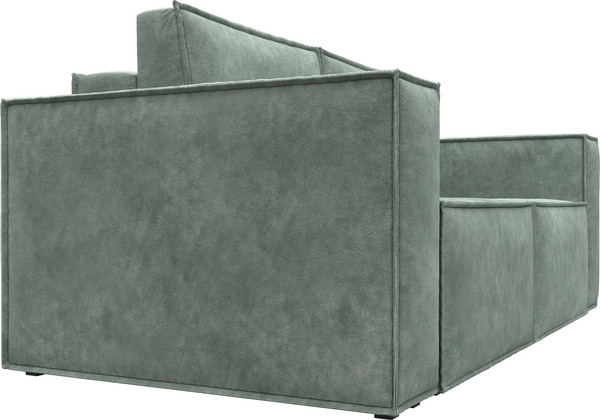 Изображение товара Диван Лига Диванов Куба мини / 126594 (велюр Brut 08 зеленый)