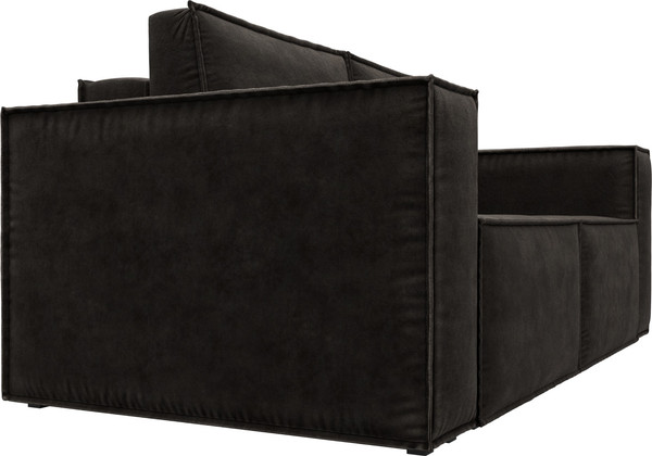 Изображение товара Диван Лига Диванов Куба мини / 126596 (велюр Brut 17 коричневый)