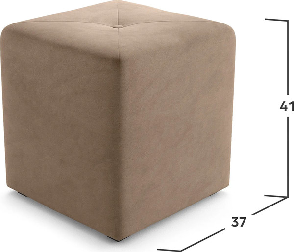 Изображение товара Пуф Mio Tesoro 133 (светло-коричневый Happy 130)