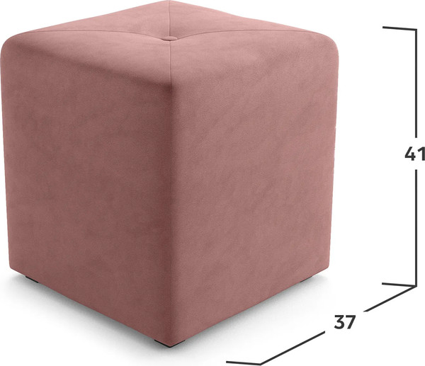 Изображение товара Пуф Mio Tesoro 133 (розовый Happy 315)