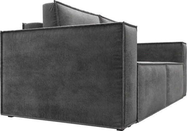 Изображение товара Диван Лига Диванов Куба мини / 126605 (велюр Tower 10 серый)