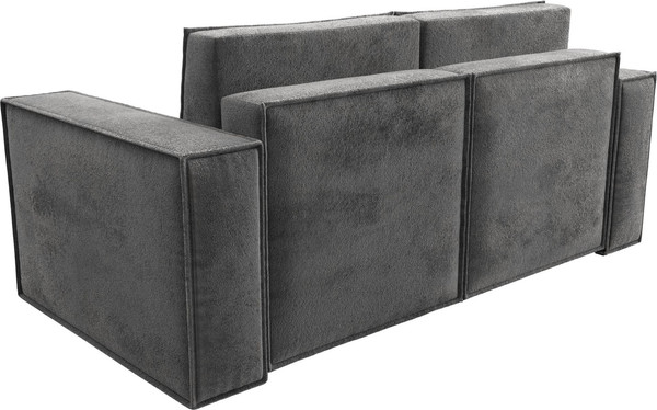 Изображение товара Диван Лига Диванов Куба мини / 126605 (велюр Tower 10 серый)