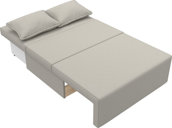 Изображение товара Диван Лига Диванов Лагуна / 125930 (рогожка амур бежевый)