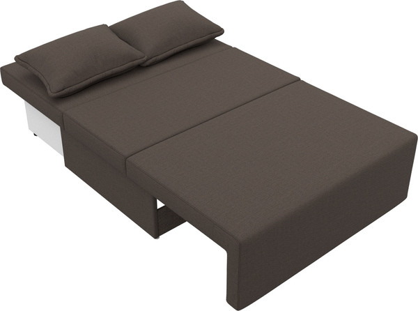 Изображение товара Диван Лига Диванов Лагуна / 125931 (рогожка амур коричневый)