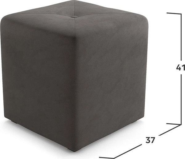 Изображение товара Пуф Mio Tesoro 133 (серый Happy 927)