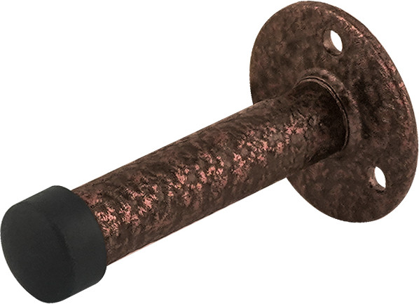 Изображение товара Ограничитель дверной Нора-М 19356 (кожа, медь)