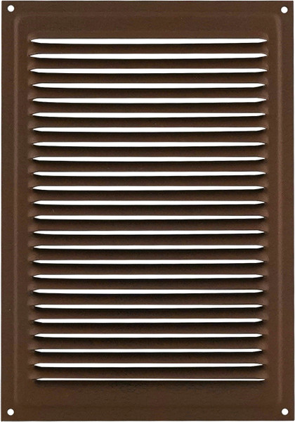 Изображение товара Решетка вентиляционная Нора-М 160x230 с сеткой / 19398 (шоколадный бархат)