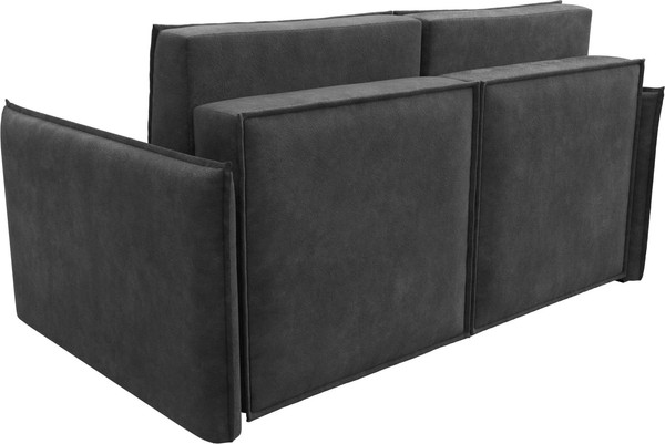 Изображение товара Диван Лига Диванов Либерти мини / 126650 (велюр Brut 16 темно-серый)