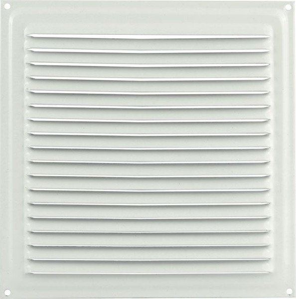 Изображение товара Решетка вентиляционная Нора-М 175x175 с сеткой / 5615 (белый)