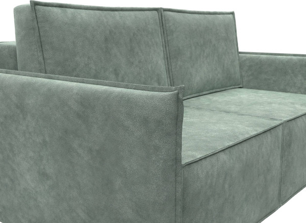 Изображение товара Диван Лига Диванов Либерти мини / 126651 (велюр Brut 08 зеленый)