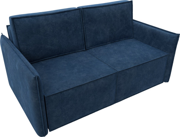 Изображение товара Диван Лига Диванов Либерти мини / 126652 (велюр Brut 11 синий)