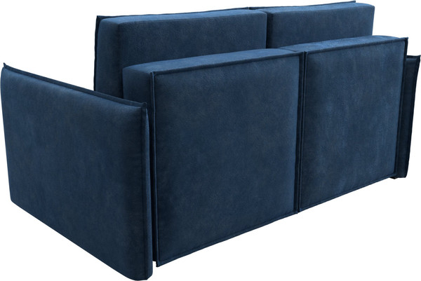 Изображение товара Диван Лига Диванов Либерти мини / 126652 (велюр Brut 11 синий)