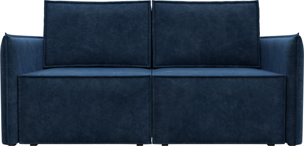 Изображение товара Диван Лига Диванов Либерти мини / 126652 (велюр Brut 11 синий)