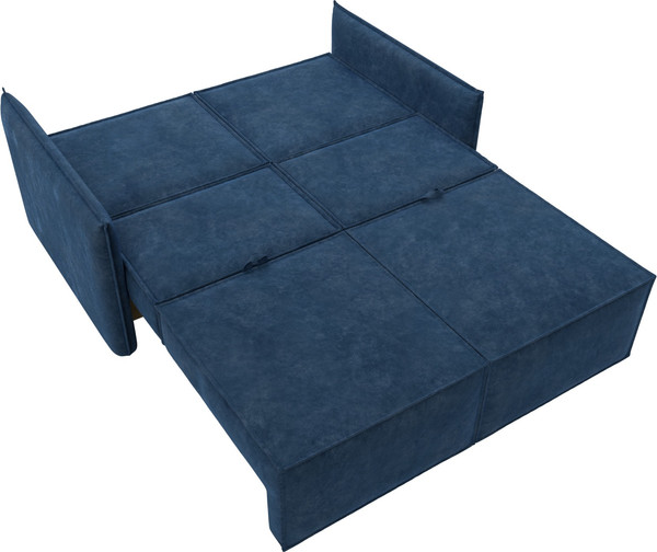 Изображение товара Диван Лига Диванов Либерти мини / 126652 (велюр Brut 11 синий)