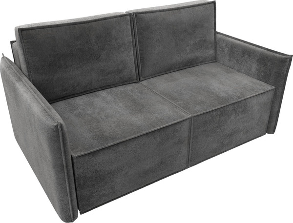 Изображение товара Диван Лига Диванов Либерти мини / 126662 (велюр Tower 10 серый)