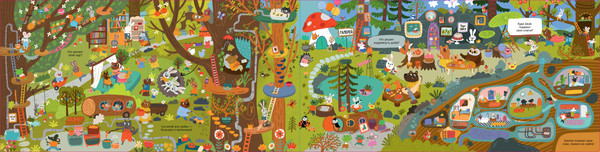 Изображение товара Развивающая книга CLEVER Мой первый виммельбух. Животные, твердая обложка