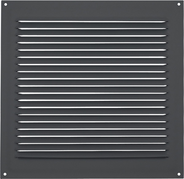 Изображение товара Решетка вентиляционная Нора-М 200x200 с сеткой / 20180 (графит)