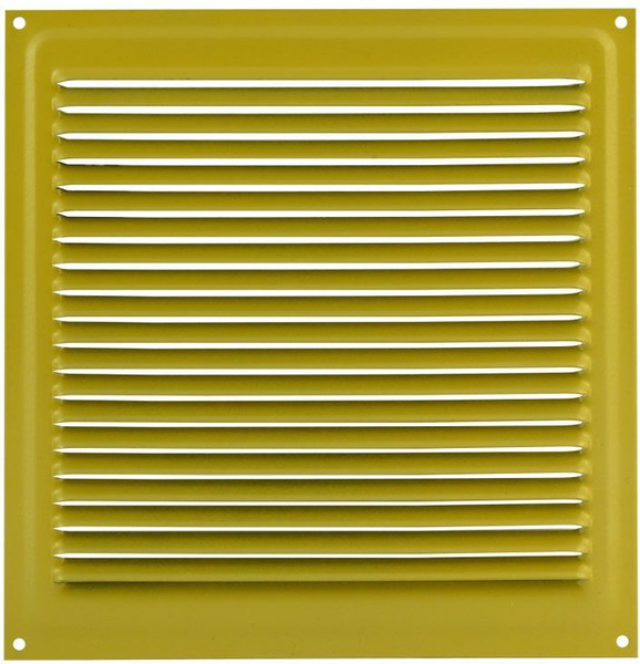 Изображение товара Решетка вентиляционная Нора-М 200x200 с сеткой / 2118 (желтый)