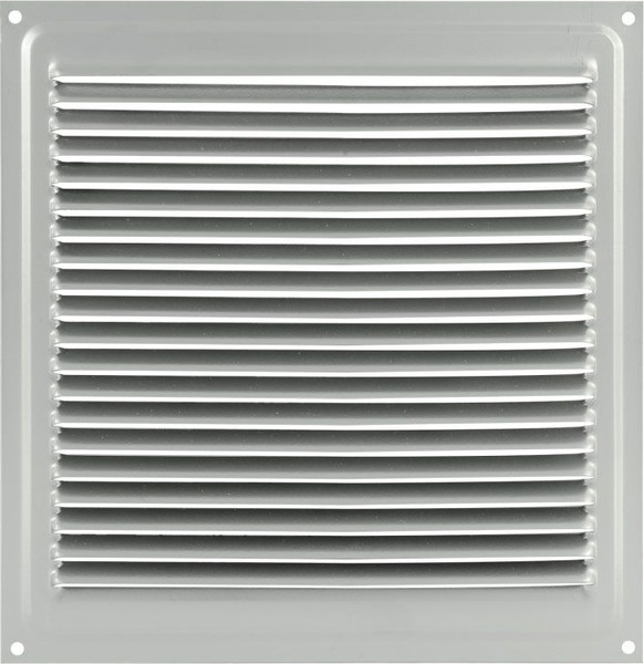 Изображение товара Решетка вентиляционная Нора-М 200x200 с сеткой / 3200 (хром)