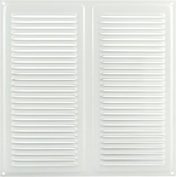 Изображение товара Решетка вентиляционная Нора-М 250x250 с сеткой / 5931 (белый)