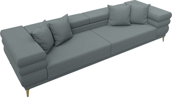 Изображение товара Диван Лига Диванов Лига-021 / 122647 (рогожка амур серый)