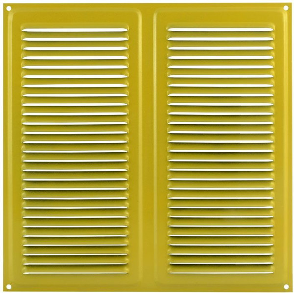 Изображение товара Решетка вентиляционная Нора-М 250x250 с сеткой / 5932 (желтый)
