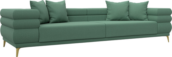 Изображение товара Диван Лига Диванов Лига-021 / 123319 (рогожка амур зеленый)