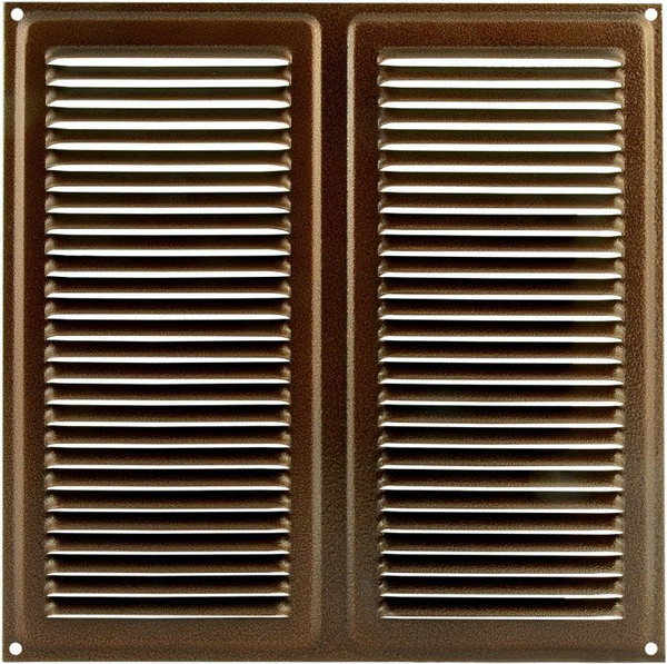 Изображение товара Решетка вентиляционная Нора-М 250x250 с сеткой / 5935 (старая медь)