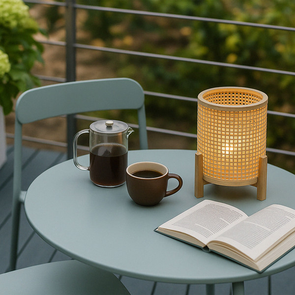 Изображение товара Декоративное освещение AksHome Тип 1 16.8х16.8х23.5см 1LED 2ААА