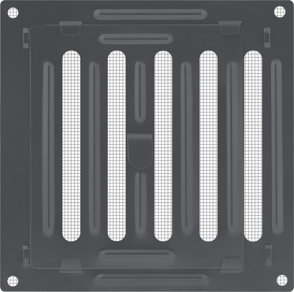 Изображение товара Решетка вентиляционная Нора-М Р-100 / 20182 (графит)
