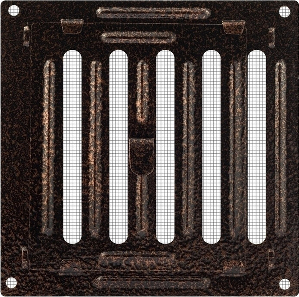 Изображение товара Решетка вентиляционная Нора-М Р-100 / 17274 (медь)